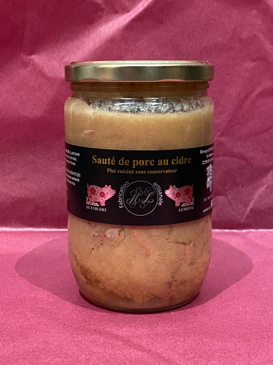 Sauté de porc au cidre